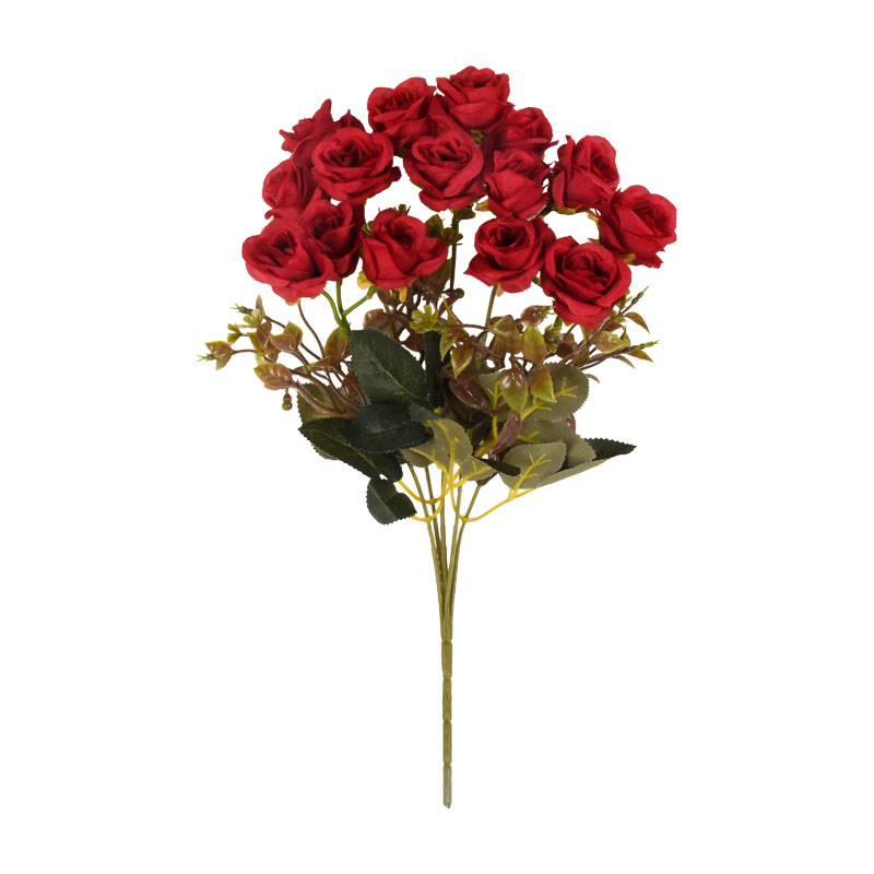 China Supplier Wedding Bridal Roses Artificial Flowers 2