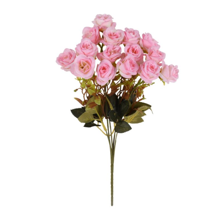 China Supplier Wedding Bridal Roses Artificial Flowers 4